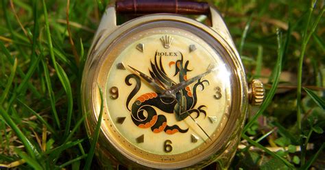 rolex dragon dial|1954 Dragon Cloisonné Dial from John Goldberger.